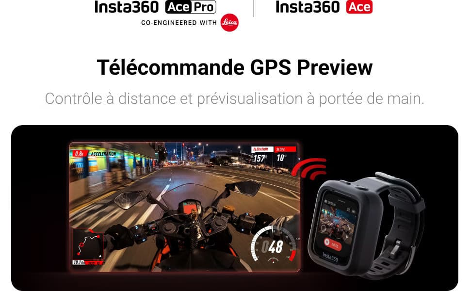 Datos de GPS y velocidad para tus vídeos de Insta360 X5