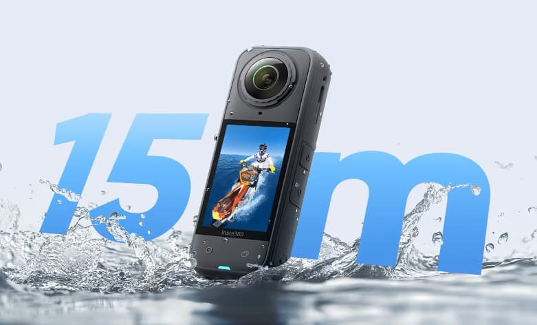 Impermeabile fino a 15 m Insta360 X5