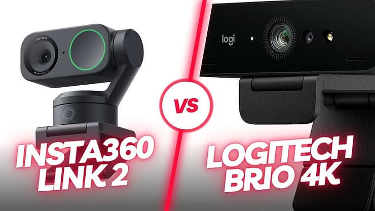 Insta360 Link 2 vs Logitech Brio 4K