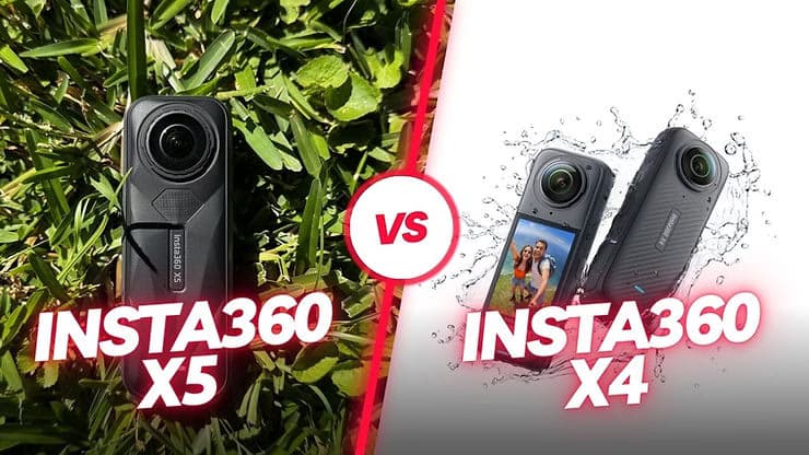 Insta360 X5 vs Insta360 X4