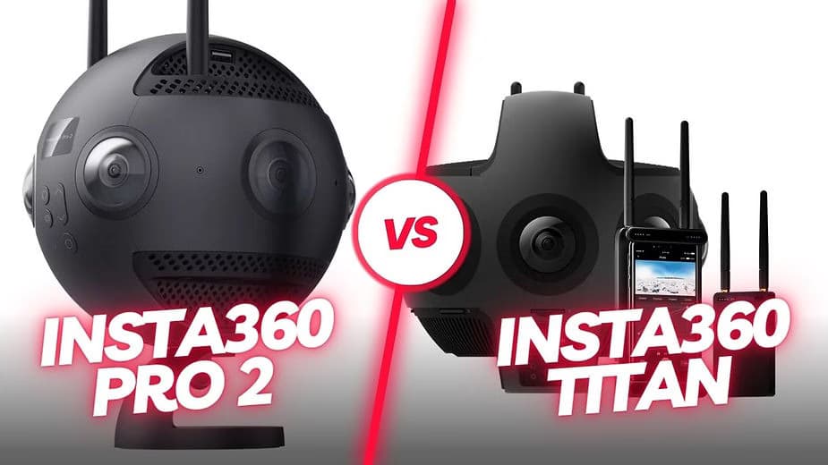 Insta360 Pro 2 vs Titan