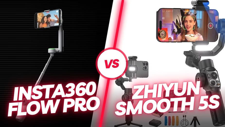 Insta360 Flow Pro vs Zhiyun Smooth 5S