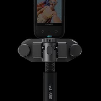 Support magnétique pour perche à selfie Insta360 randonnée