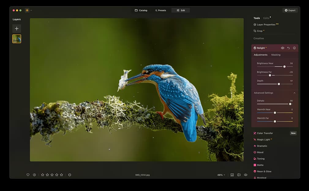 Luminar Neo 1.24: Quoi de neuf?