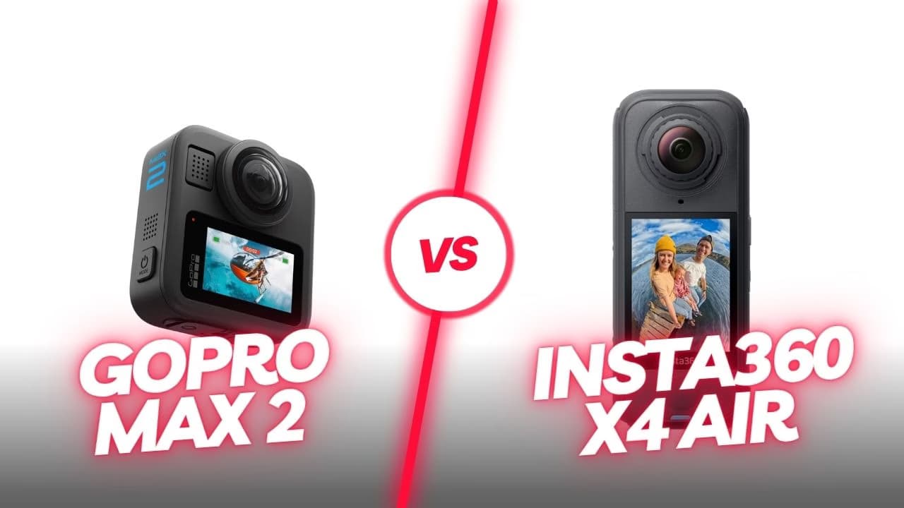GoPro Max 2とInsta360 X4 Airの比較