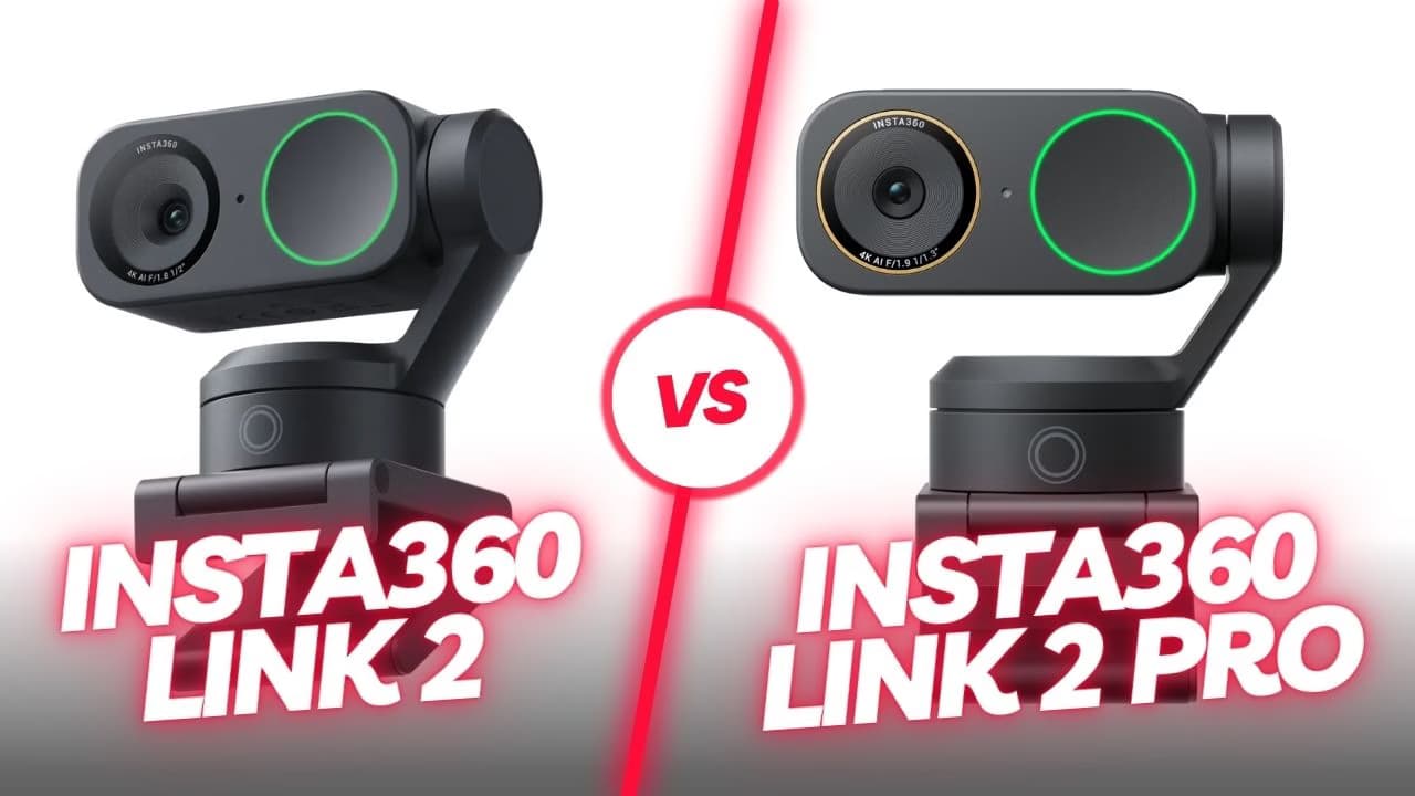insta360 link 2とinsta360 link 2 proの比較