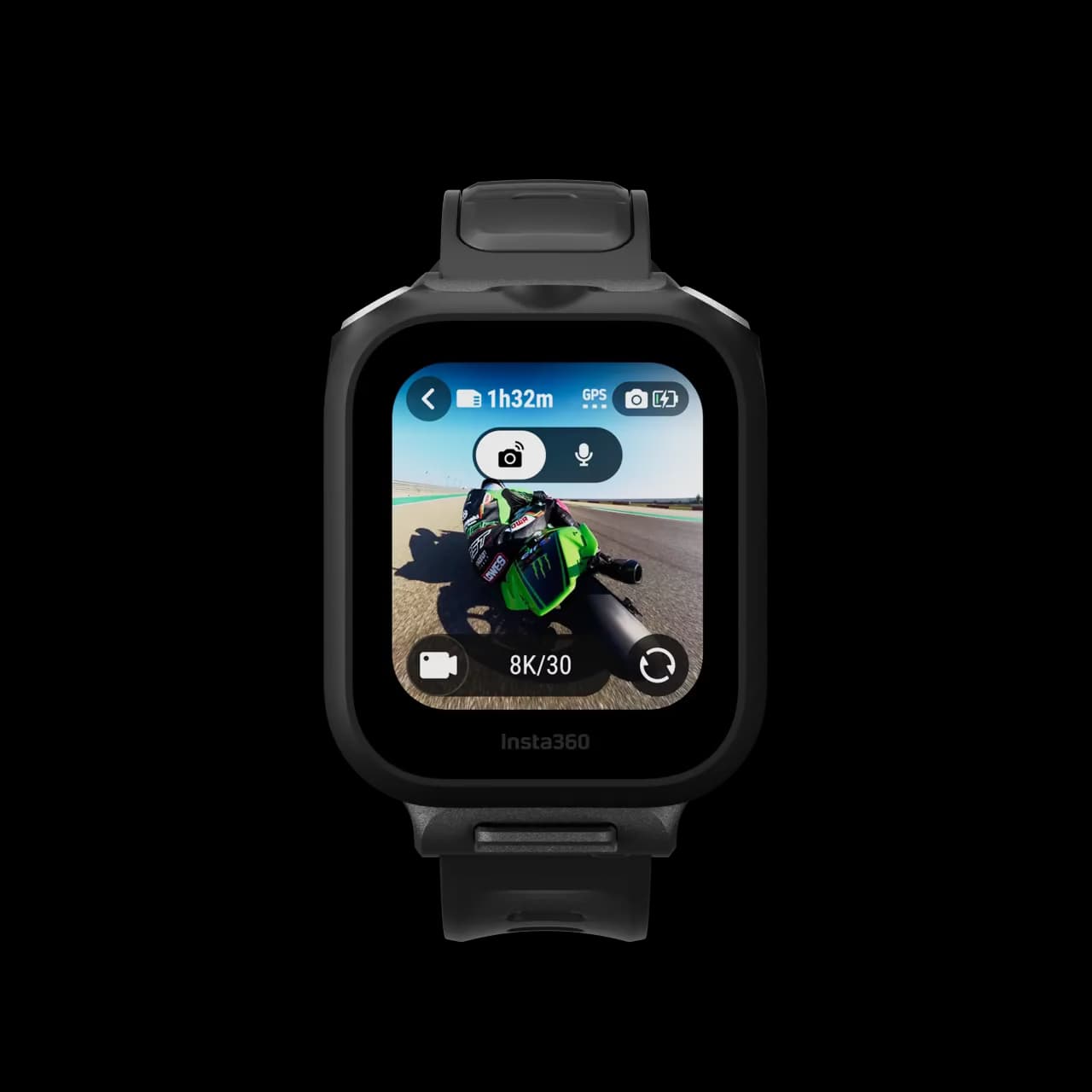 Télécommande GPS avec prévisualisation et micro intégré