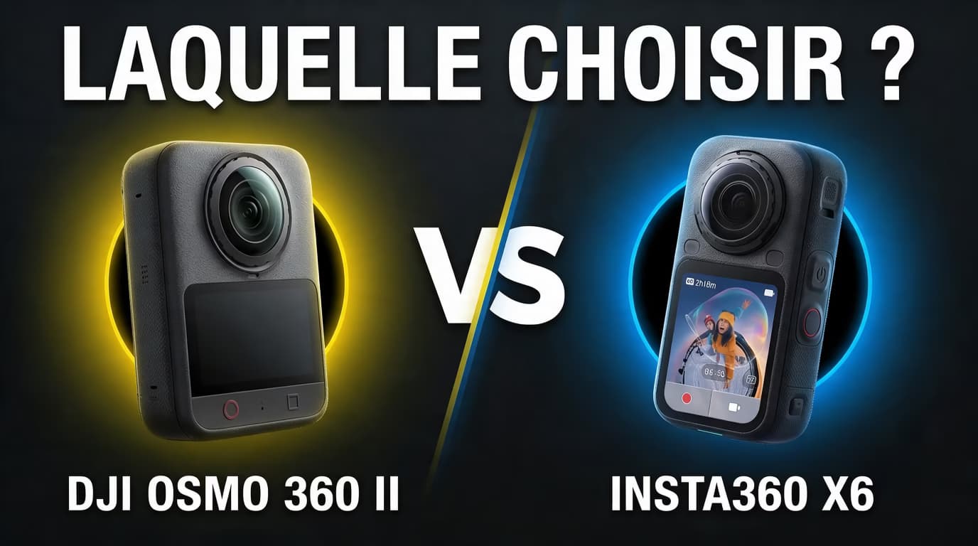 insta360 X6 vs dji osmo 360 II