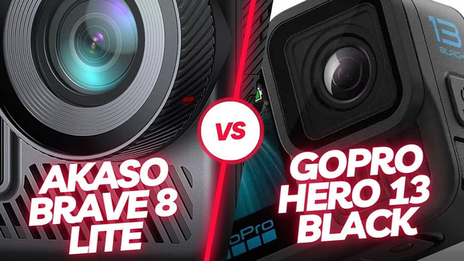 GoPro HERO 13 Black ou AKASO Brave 8 Lite