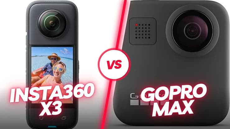 Insta360 X3 vs GoPro Max