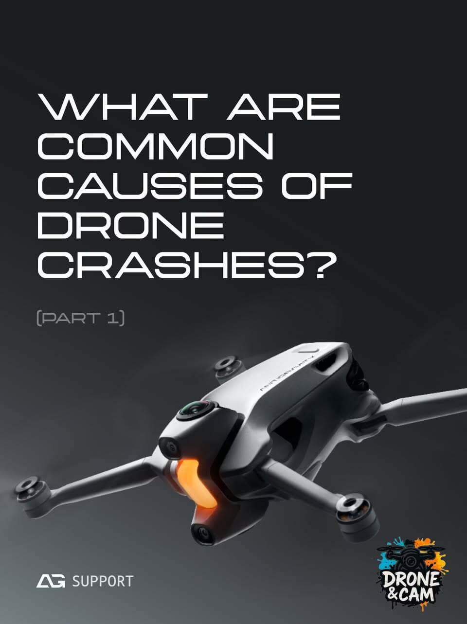 ¿Por qué se estrellan los drones?