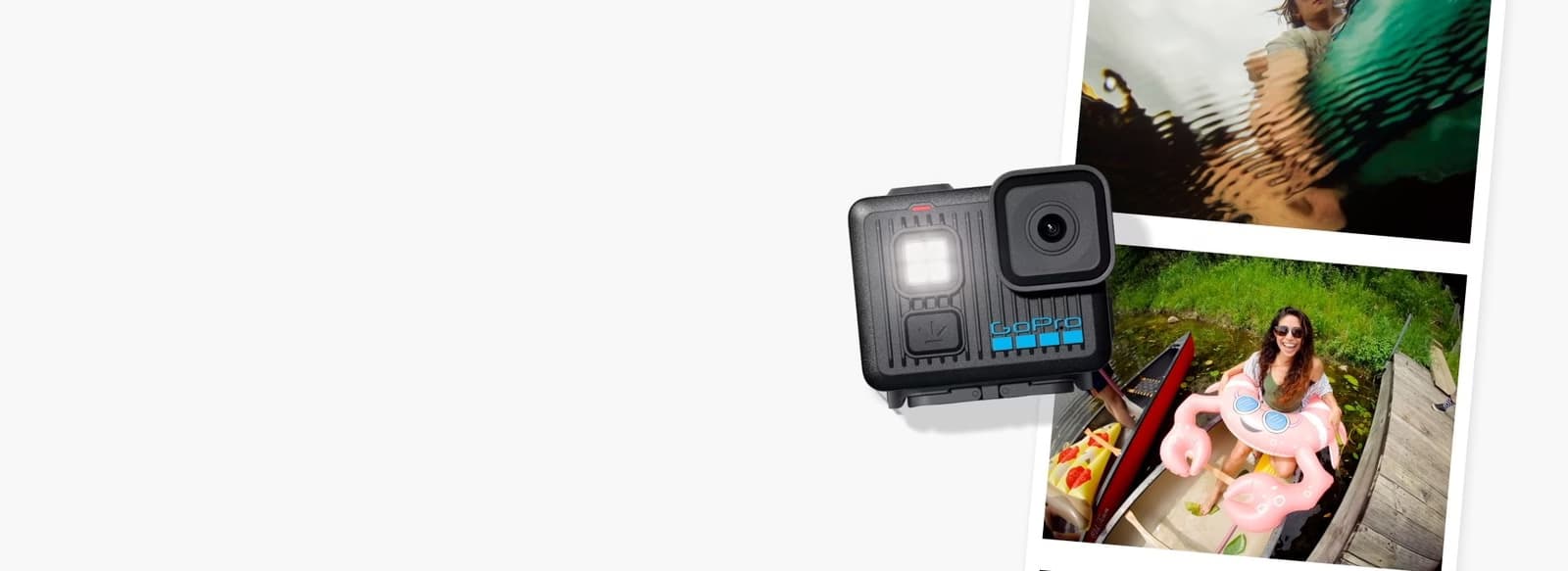 GoPro LIT HERO présentée dans la bibliothèque officielle GoPro