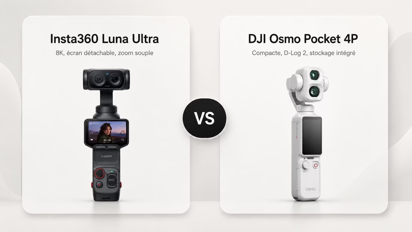 Osmo Pocket 4P vs Insta360 Luna Ultra