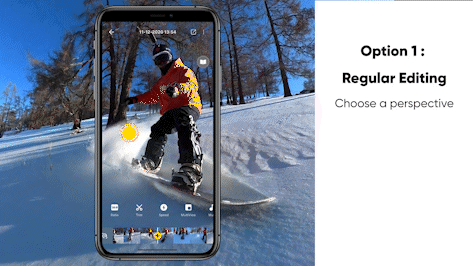 Insta360 App Editing