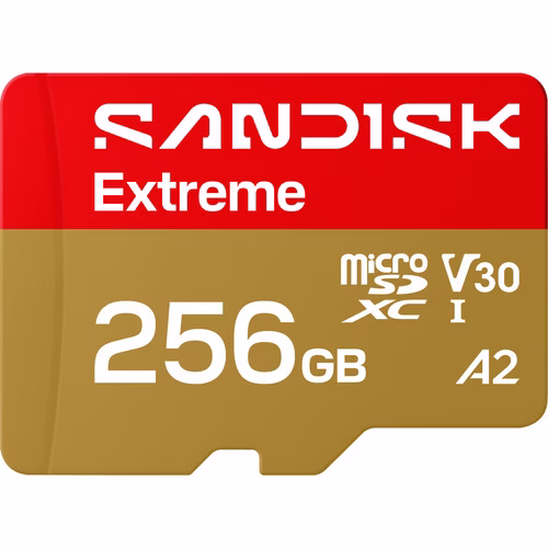 SanDisk Extreme microSD card