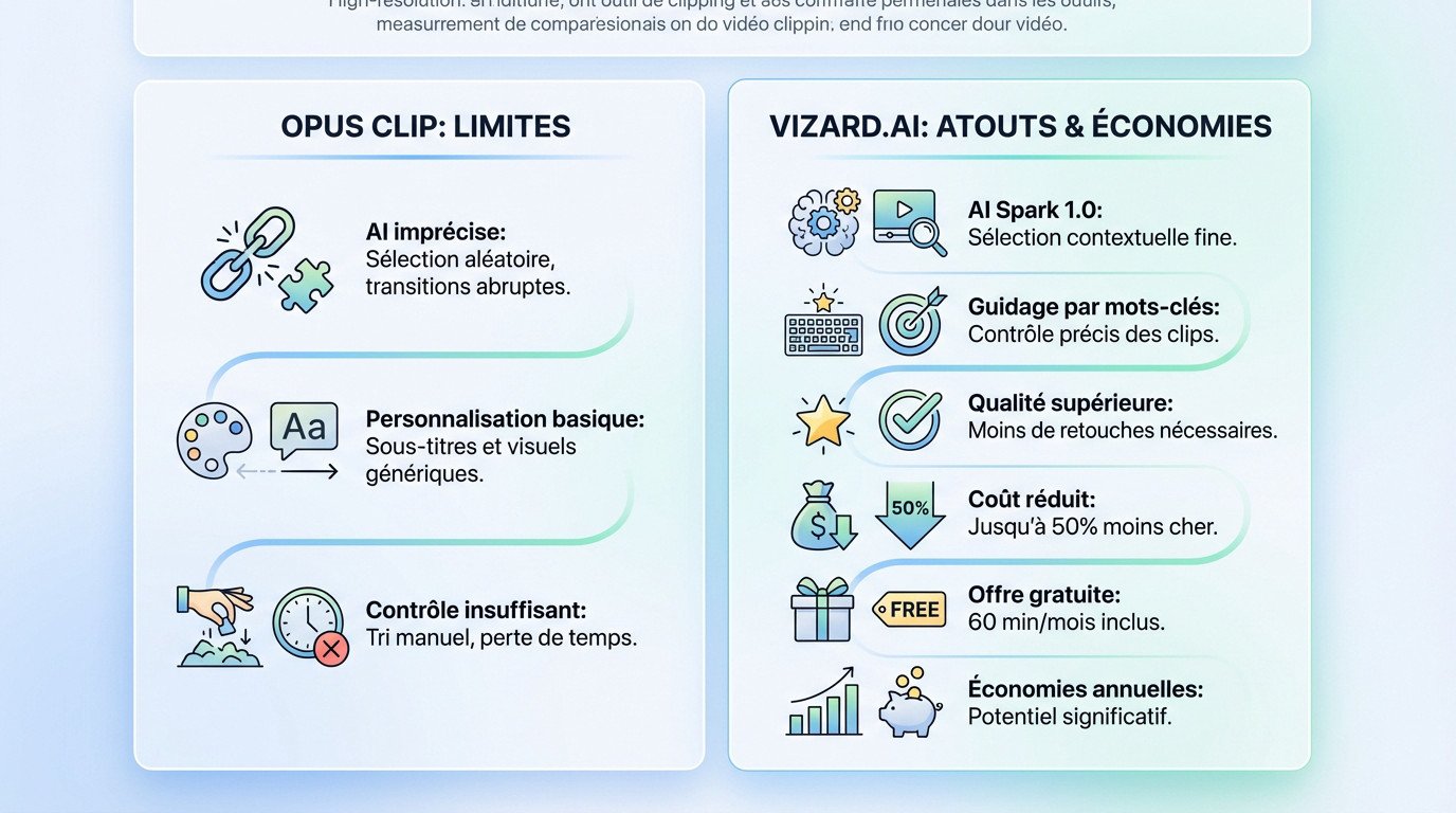 Comparaison des outils de clips vidéo IA