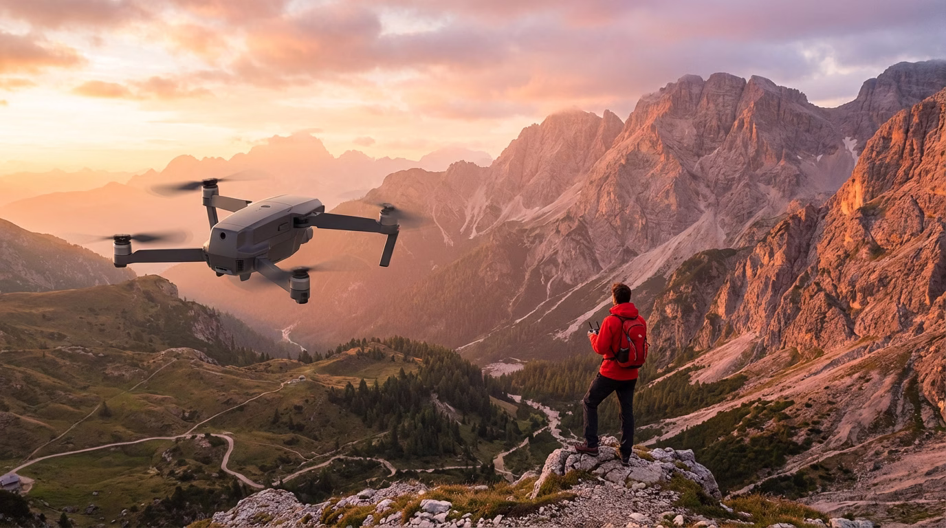 Quel drone voyage débutant choisir pour vos aventures ?