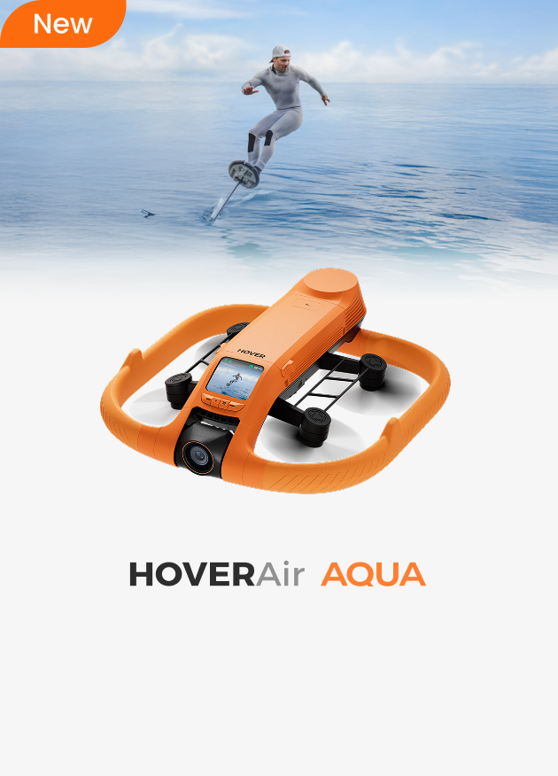 Visuel officiel HOVERAir AQUA