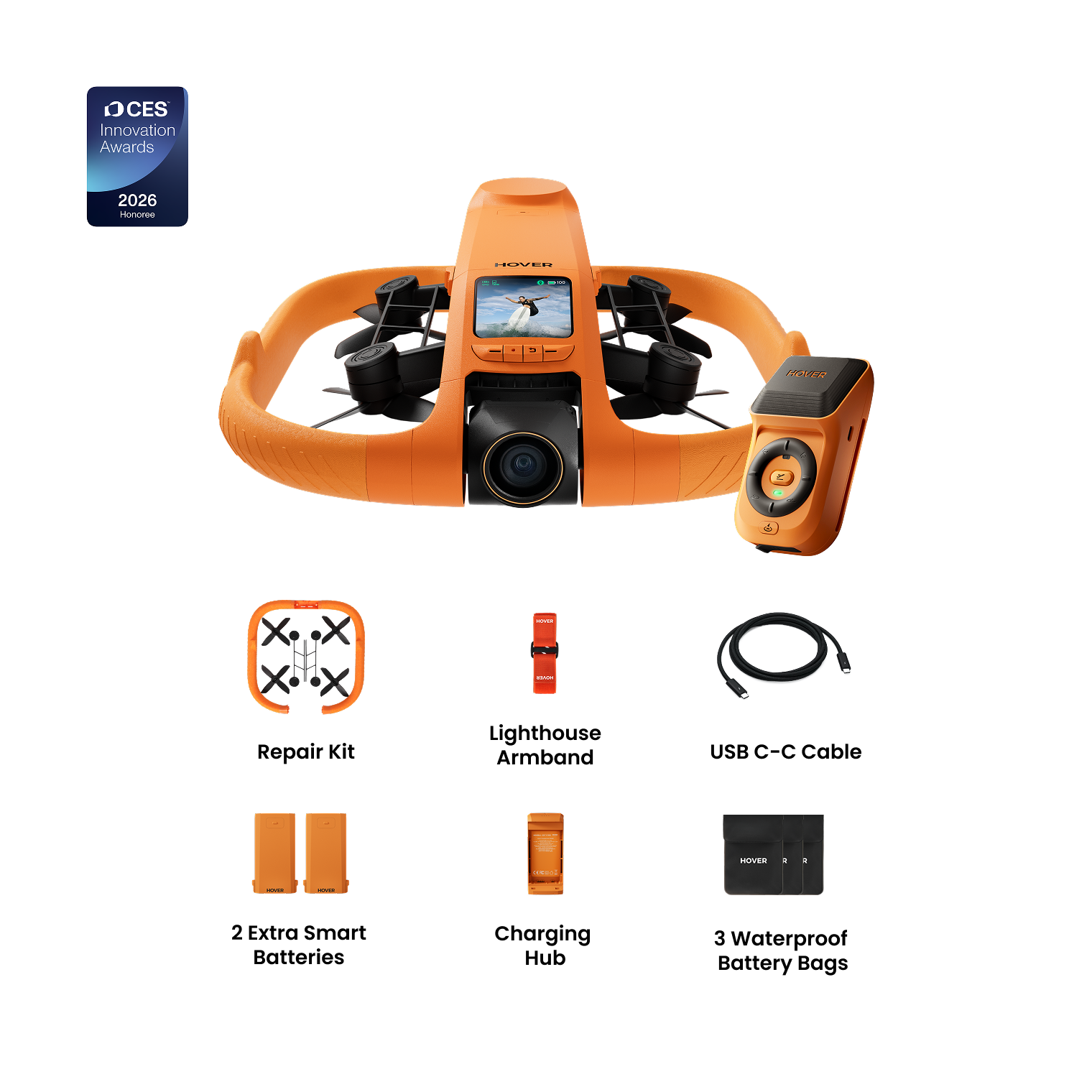 Fly More Bundle HOVERAir AQUA
