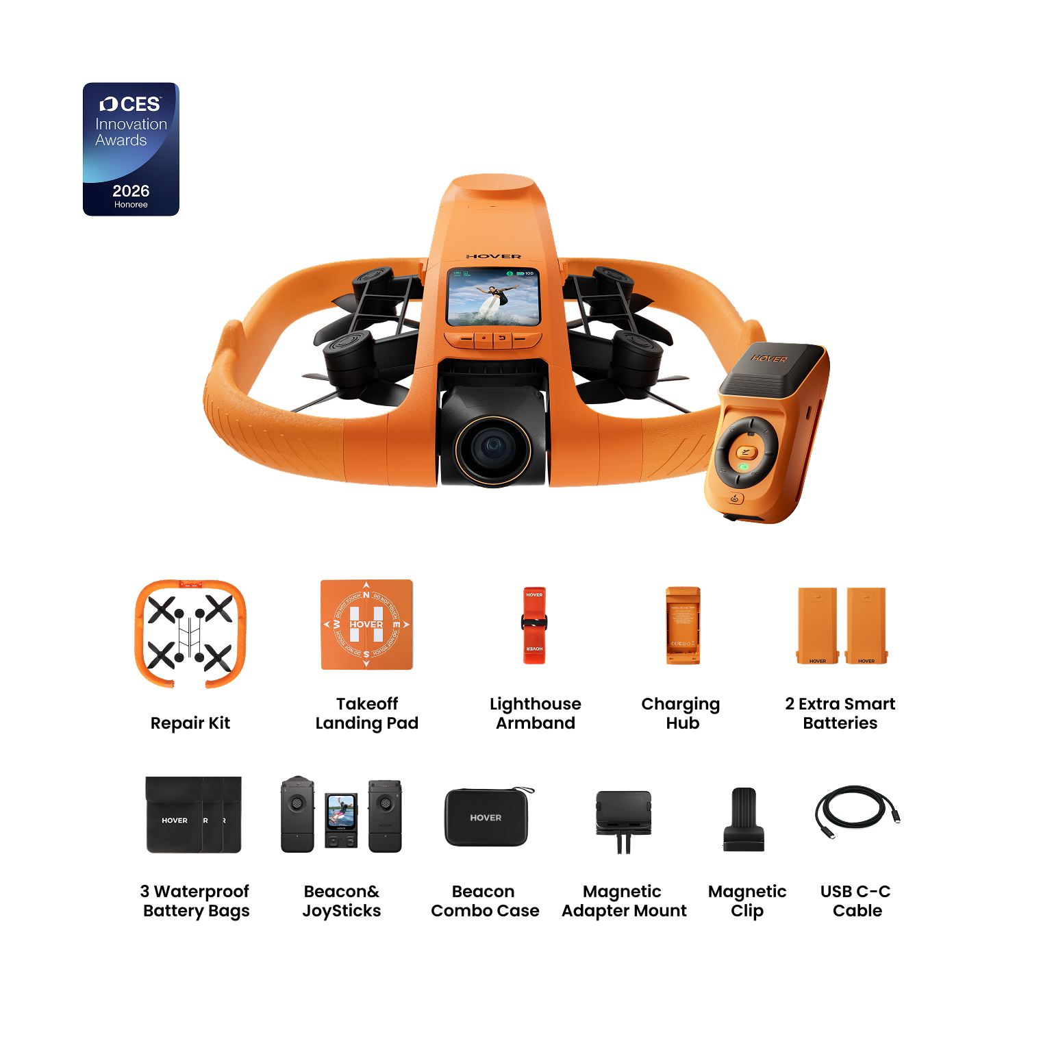Land and Sea Bundle HOVERAir AQUA officiel