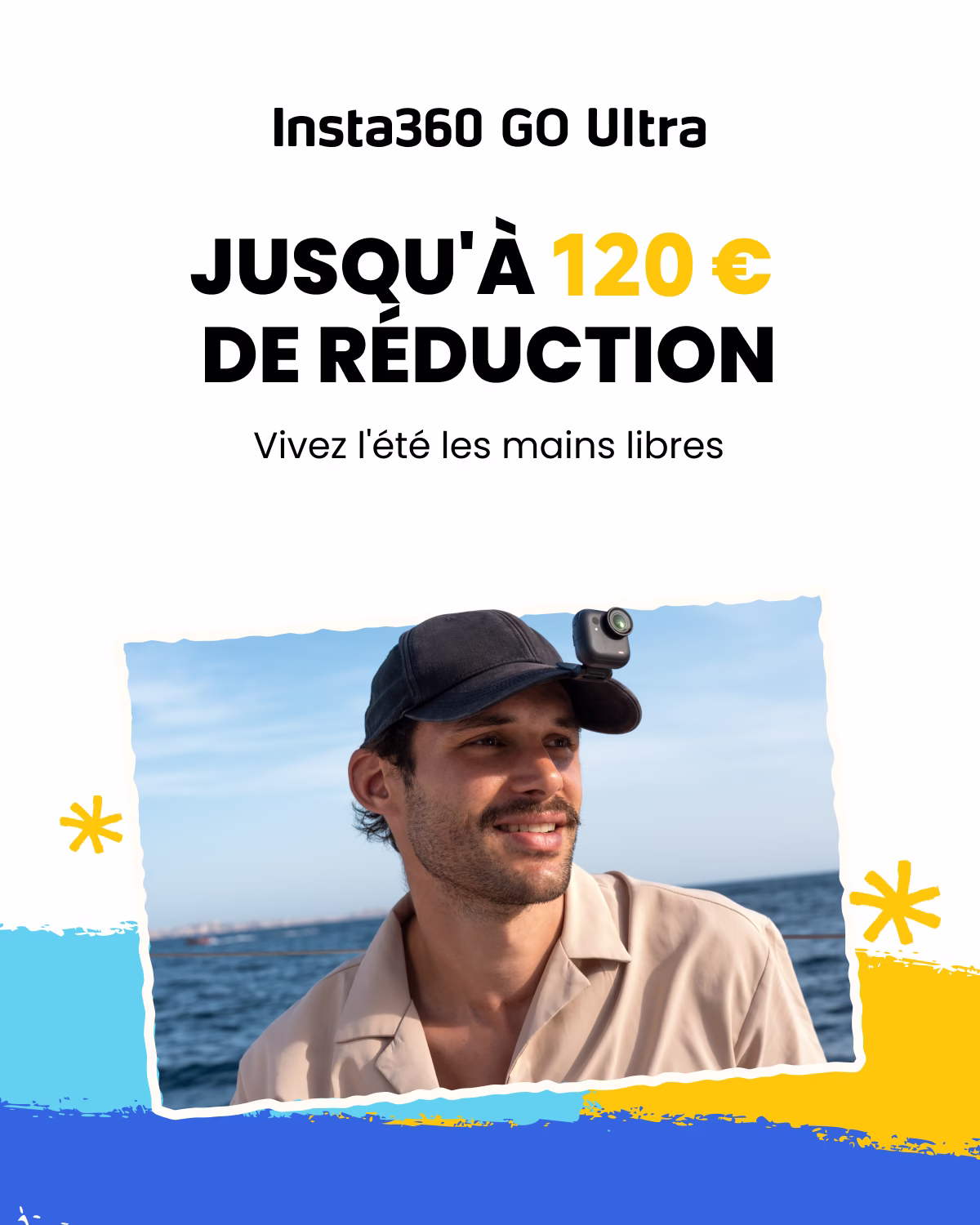 Code promo Insta360 INREC7J avec accessoire offert