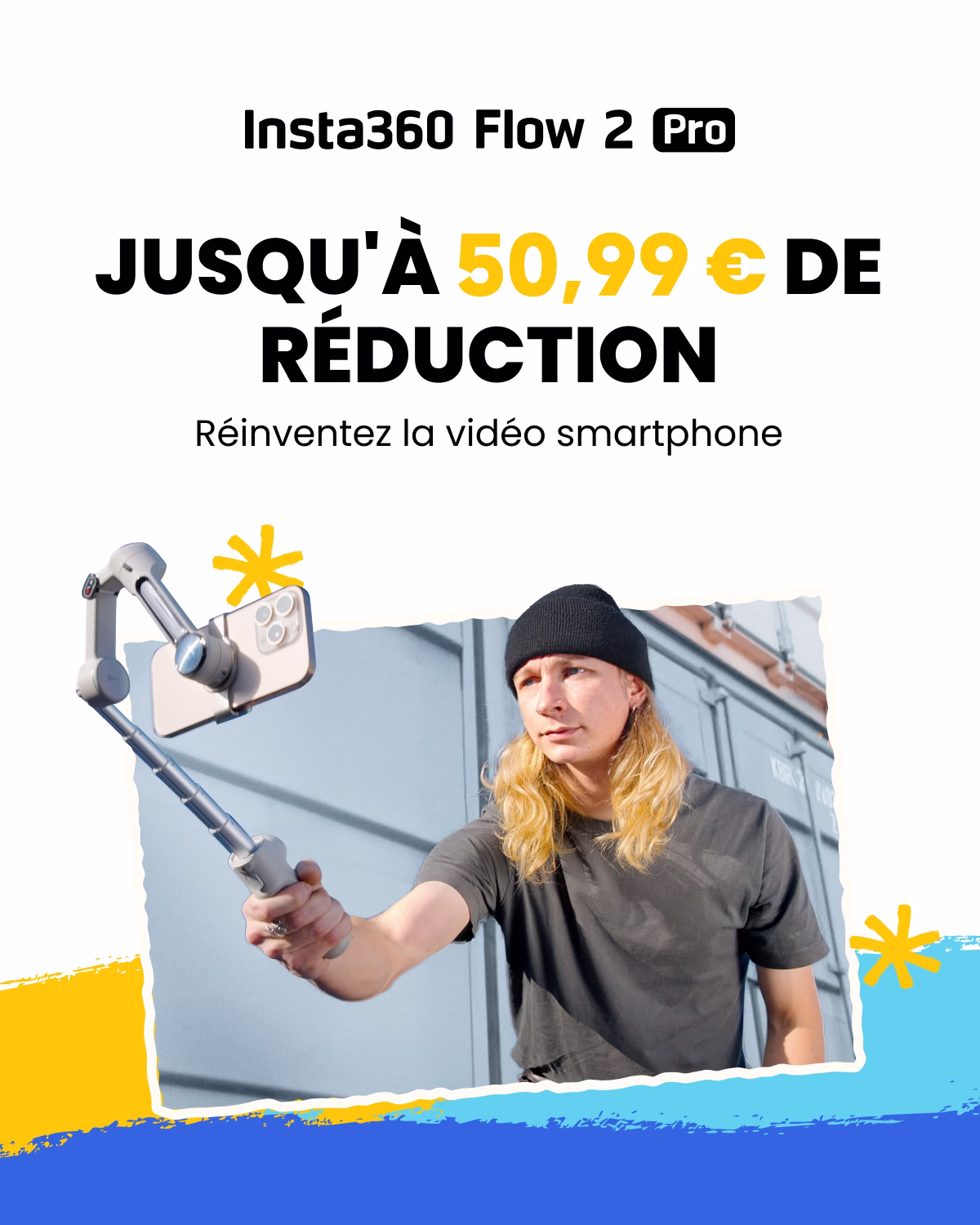 Soldes d'été Insta360 pour les créateurs voyage et outdoor
