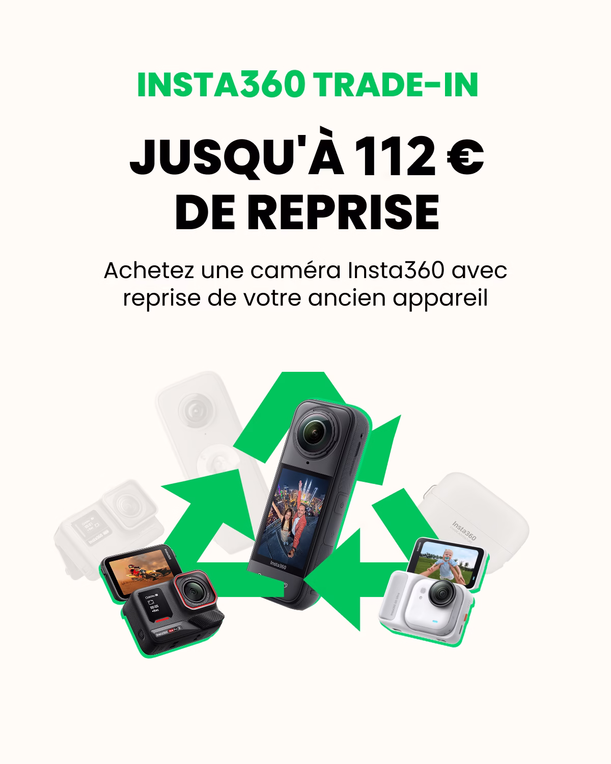 Accéder aux soldes d'été Insta360 2026