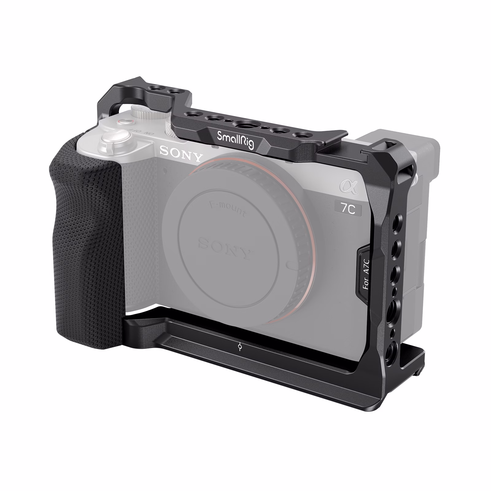 Rig compact SmallRig avec poignée latérale pour garder un setup léger