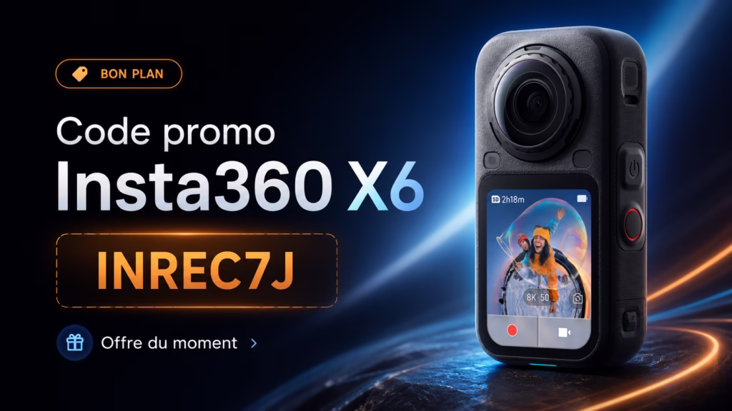 code promo insta360 X6