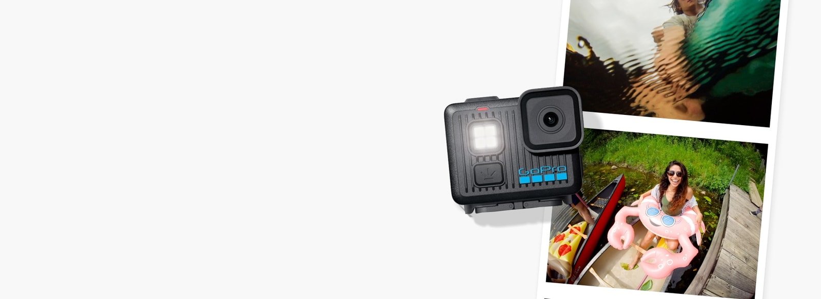 GoPro LIT HERO présentée dans la bibliothèque officielle GoPro