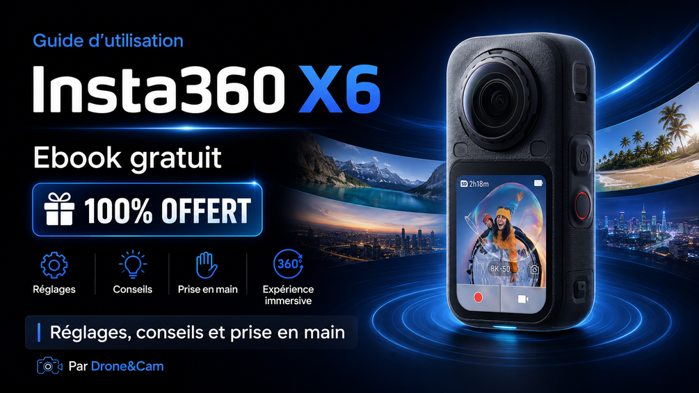 Couverture du guide gratuit Insta360 X6
