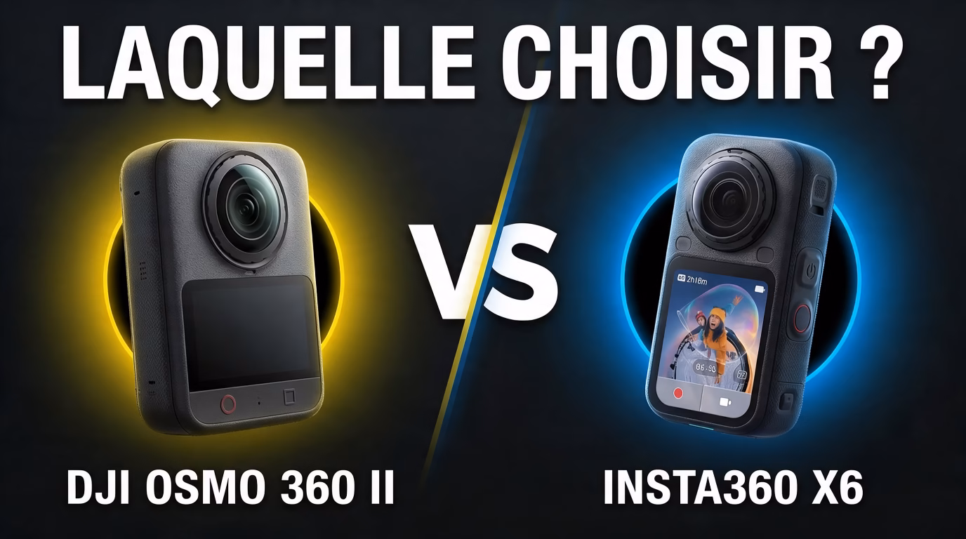 Insta360 X6 vs DJI Osmo 360 II：どっちの360度カメラを選ぶ？
