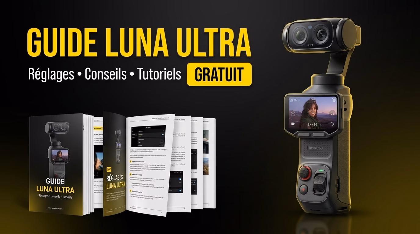 Guide gratuit insta360 Luna ultra