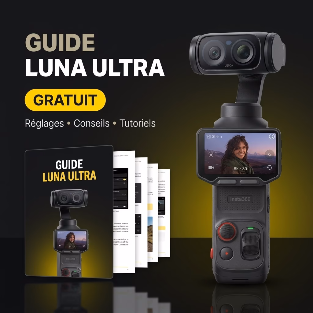 Guide gratuit insta360 Luna ultra